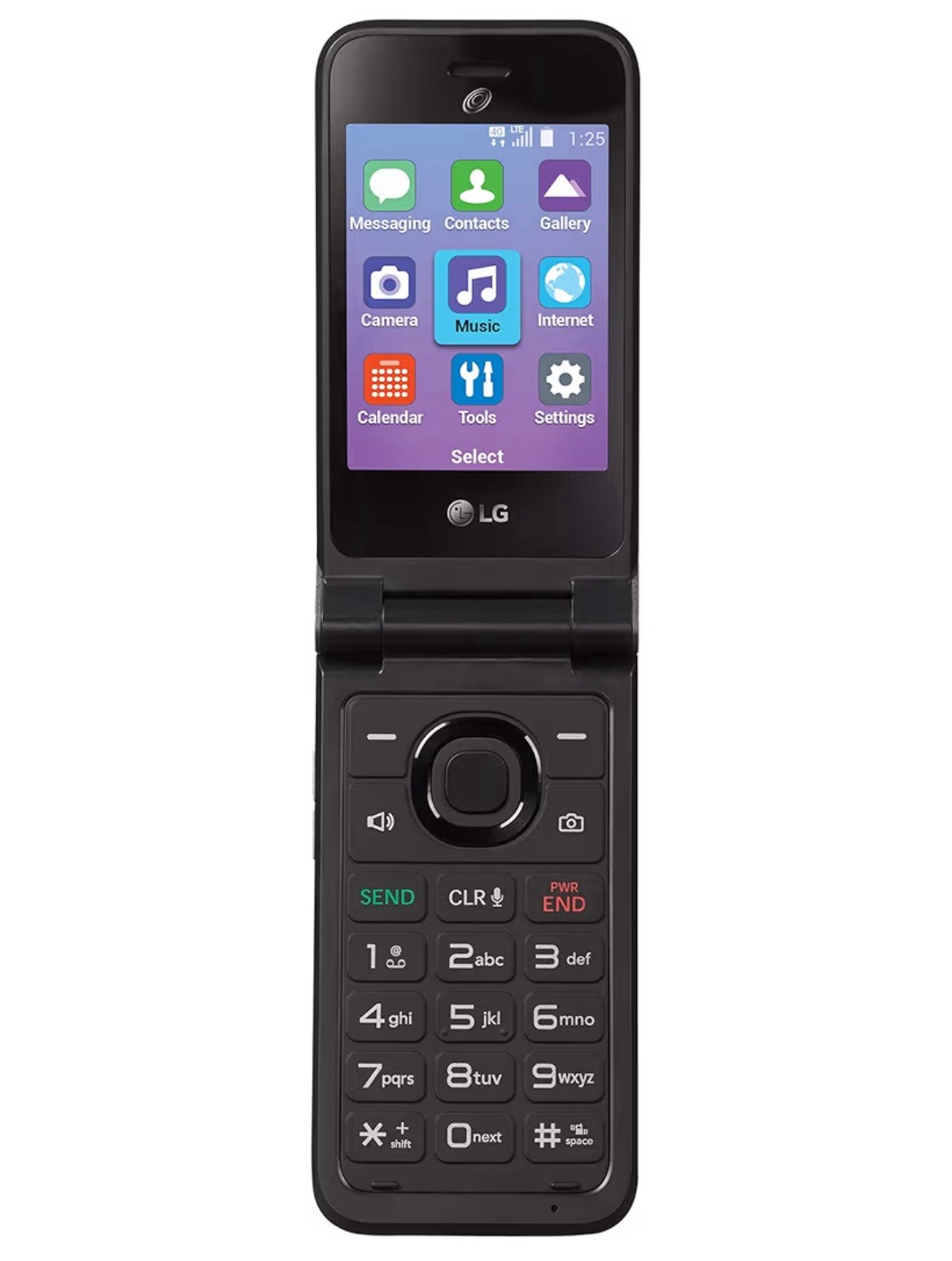 lg classic flip phone / wine 2 locked FREE SHIPPING!!!!! In the USA