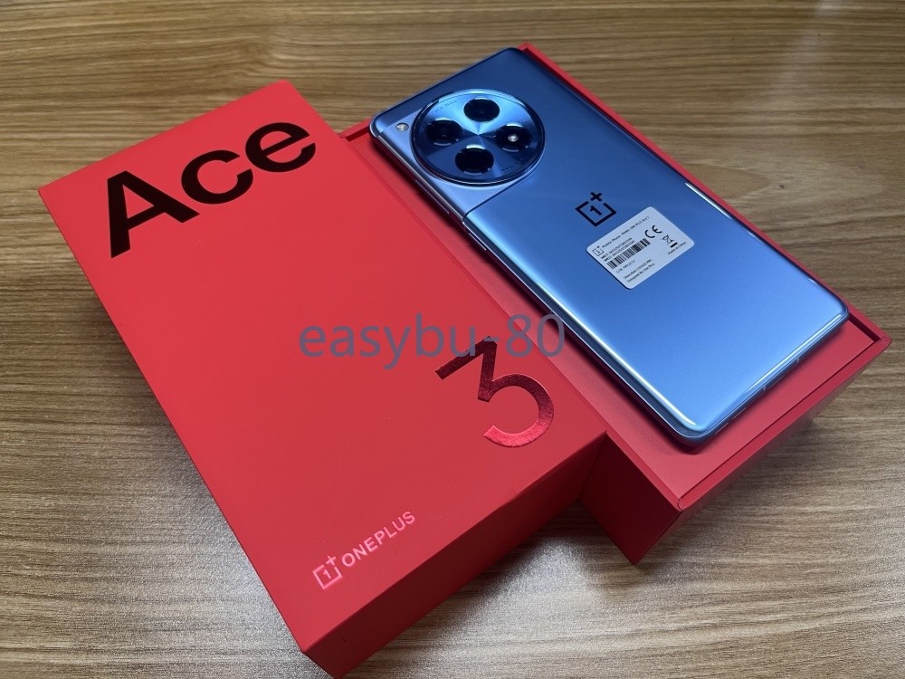 Unlocked OnePlus Ace 3 (12R) 5G 256/512GB Dual SIM Android Googleplay Phone