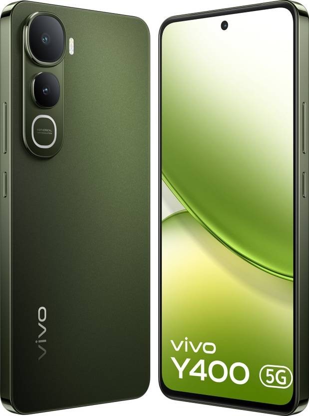 Vivo Y400 5G (Green 128 GB 8GB RAM) 6.67 inch 4 Gen 2 Processor Global Version
