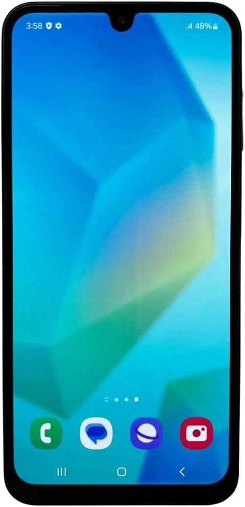 AT&T Samsung Galaxy A16 5G 128GB, Blue Black – Prepaid Android 16 50MP Brand New
