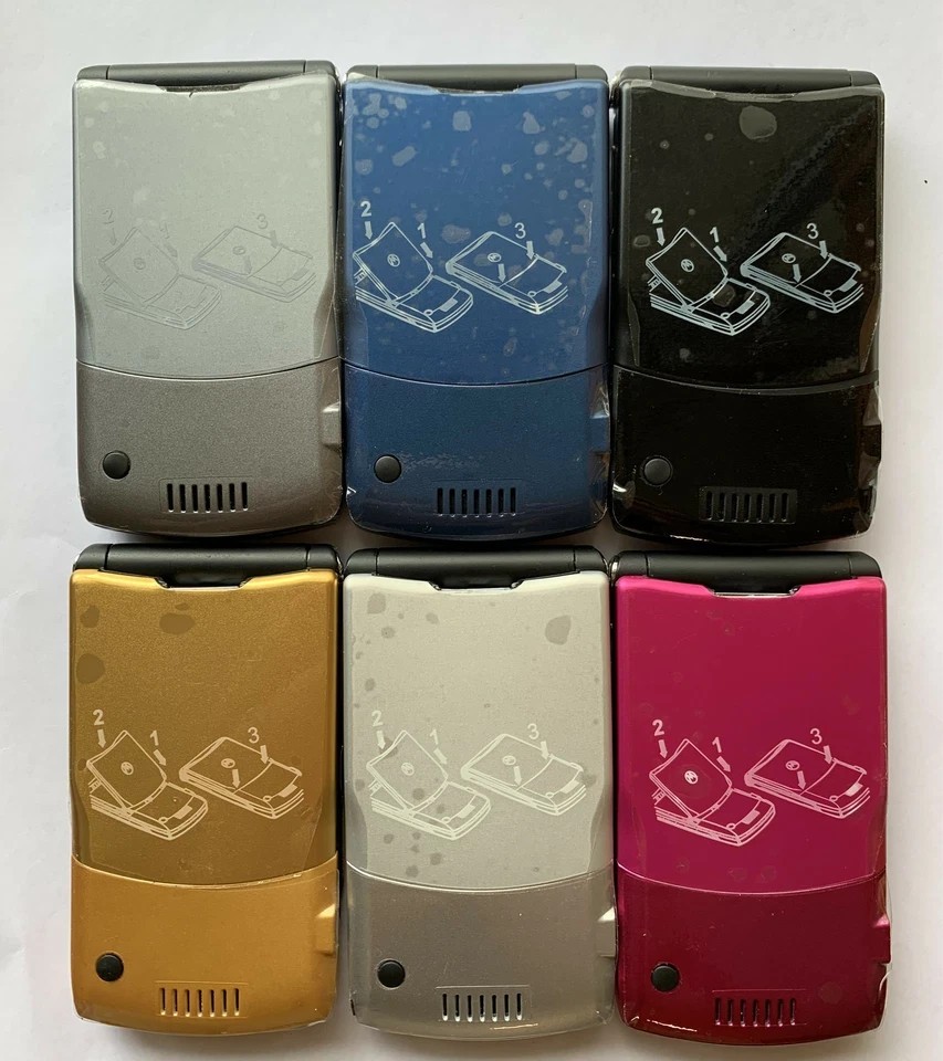 Original Unlocked Motorola RAZR V3i Retro Flip Phone – Pristine GRADE A+