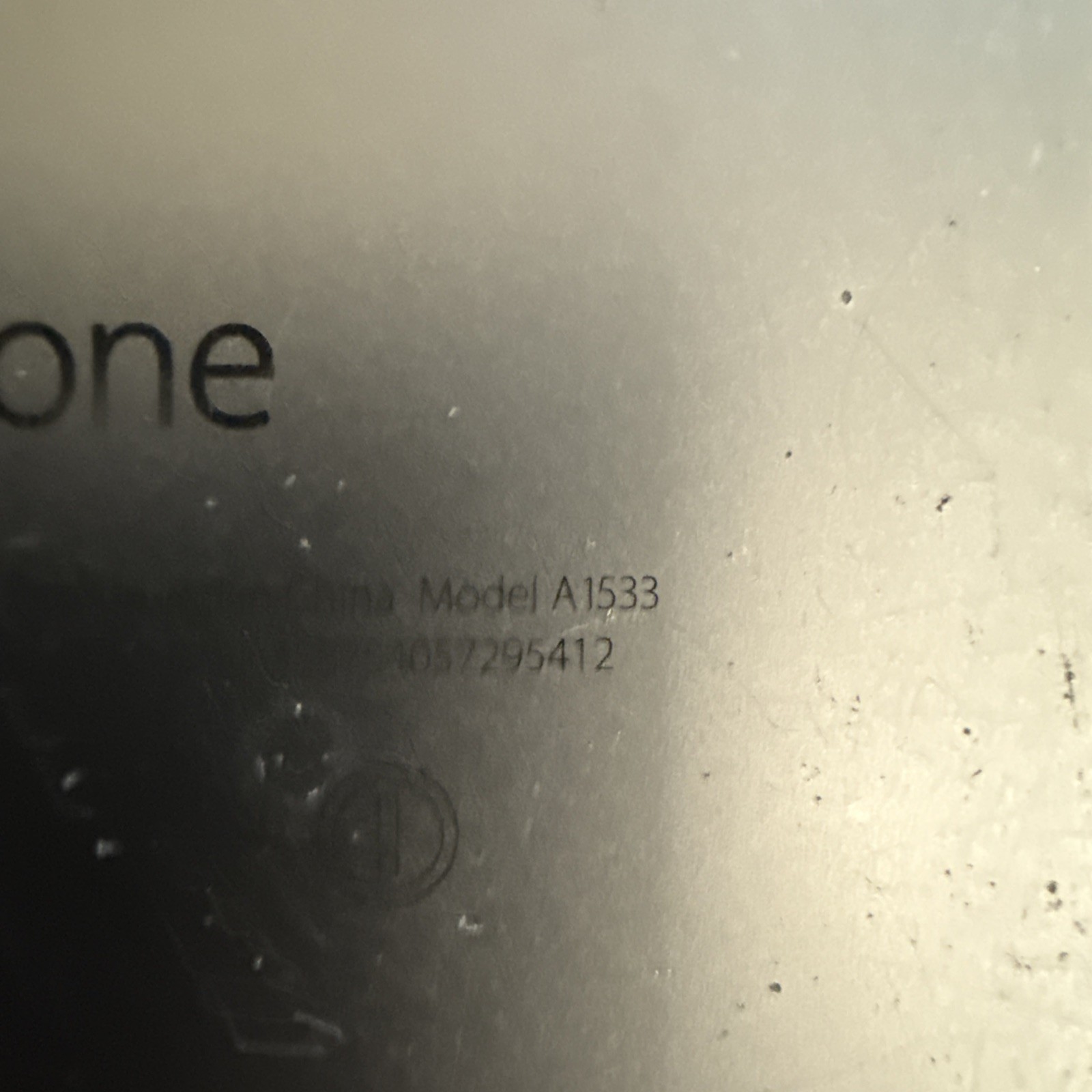 Apple iPhone 5S 16GB SPACE GRAY A1533 LOCKED VERIZON