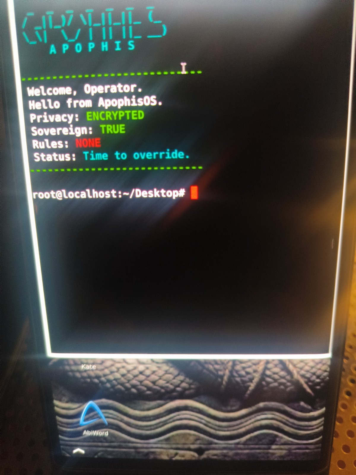 BlackBerry PRIV — “Apophis-Cypher” Edition | Full Linux Mobile UNLOCKED