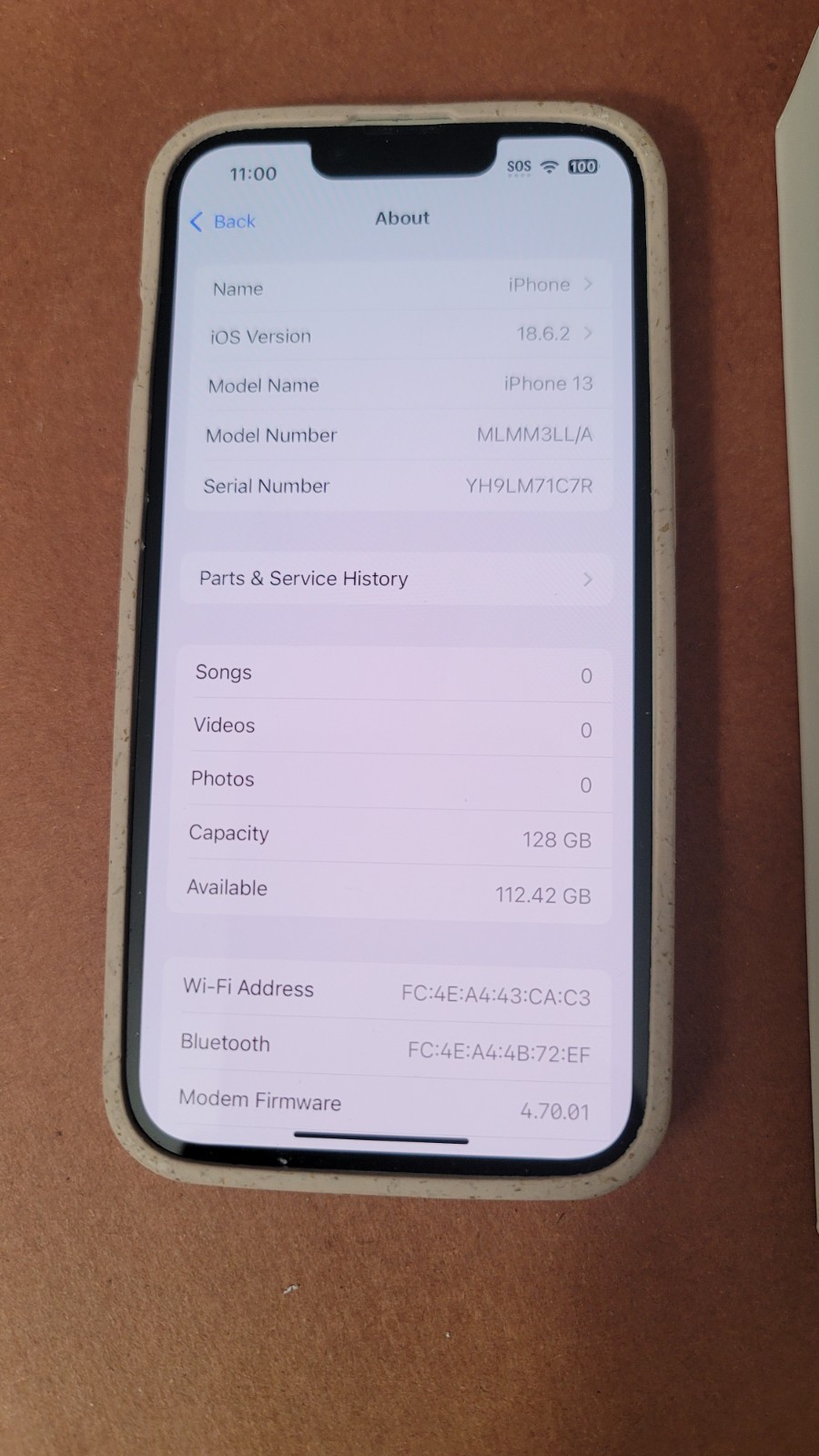 Apple iPhone 13 128GB Unlocked Starlight – Excellent