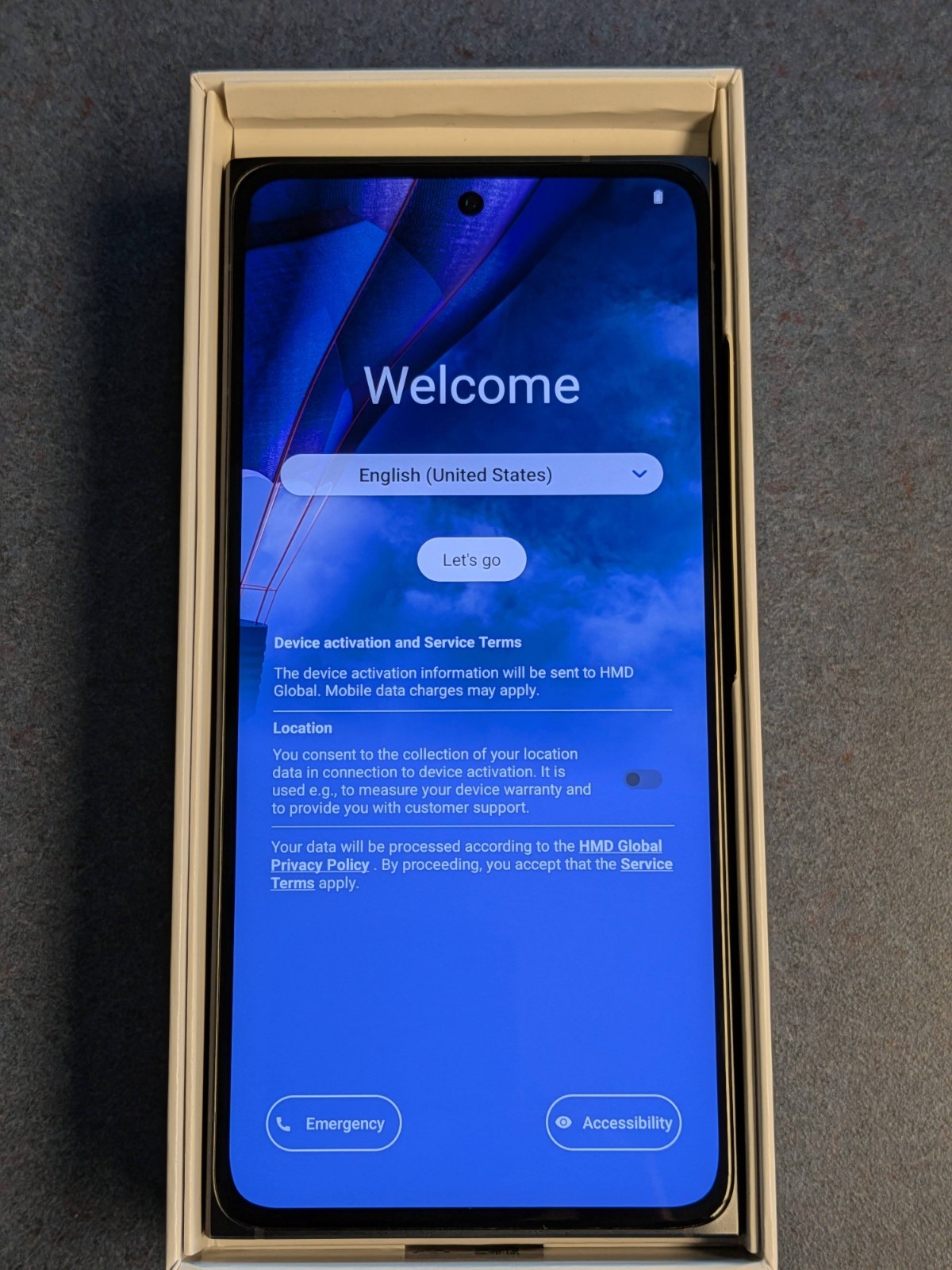 HMD Skyline 5G | Android 15 | Unlocked Smartphone | Dual SIM | 8/256GB | Black