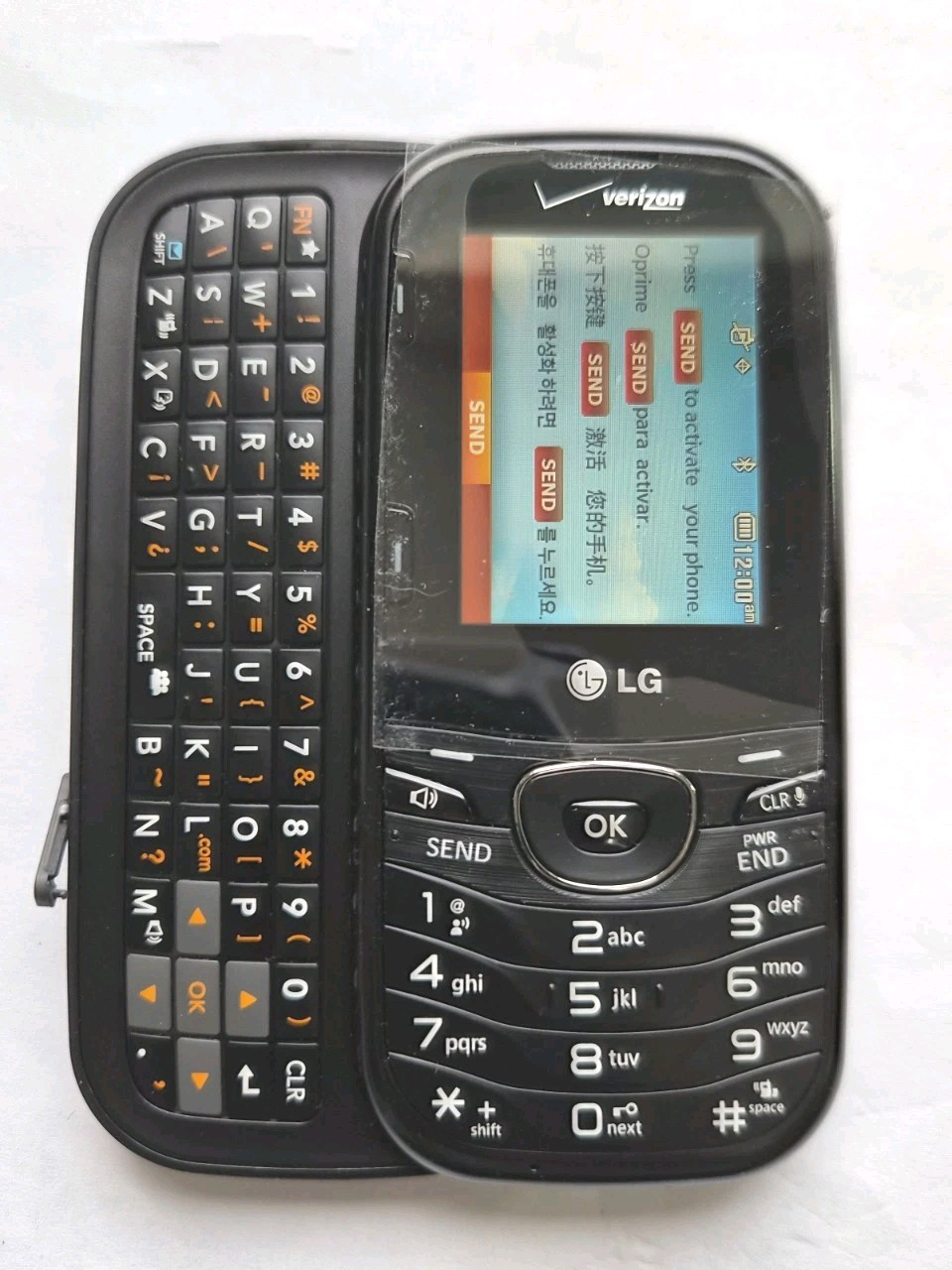 VINTAGE📱 LG Cosmos 2 VN251 – Black | Verizon | Slider Keyboard Phone | OPEN BOX