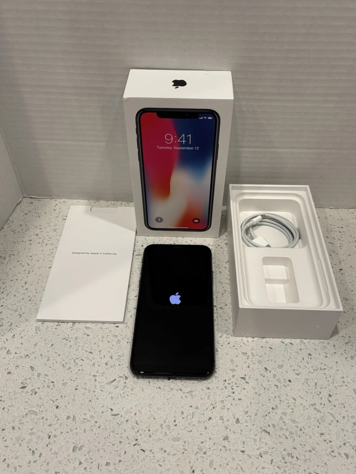 Apple iPhone X A1865 Unlocked 64GB Space Gray