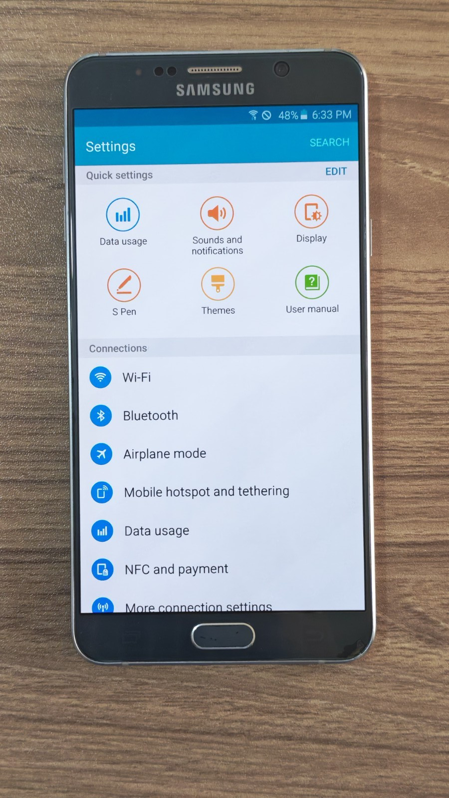 Samsung Galaxy Note5 Unlocked 32GB Random Color With Accessories Tested Well