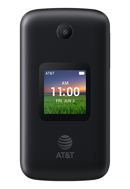 TCL Classic Flip 4G LTE 8GB Basic Camera Flip Phone for AT&T ONLY (4058R)
