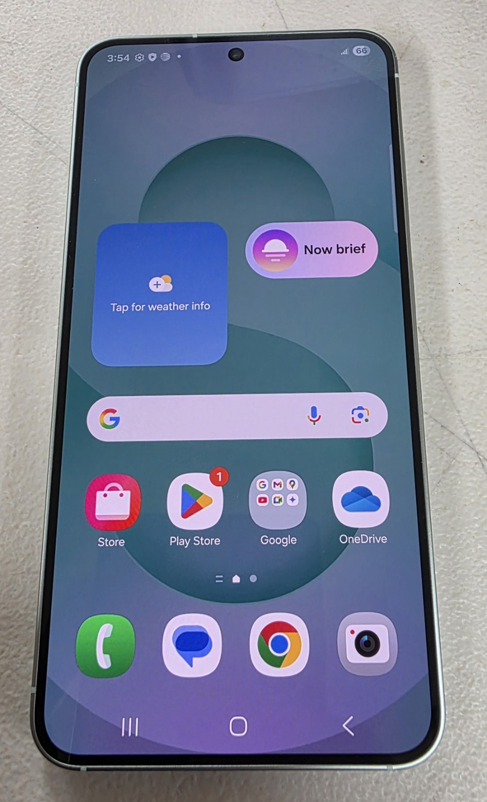 Samsung Galaxy S25 5G SM-S931U AT&T 128GB FOR PARTS ONLY WORKS ON WIFI 4349