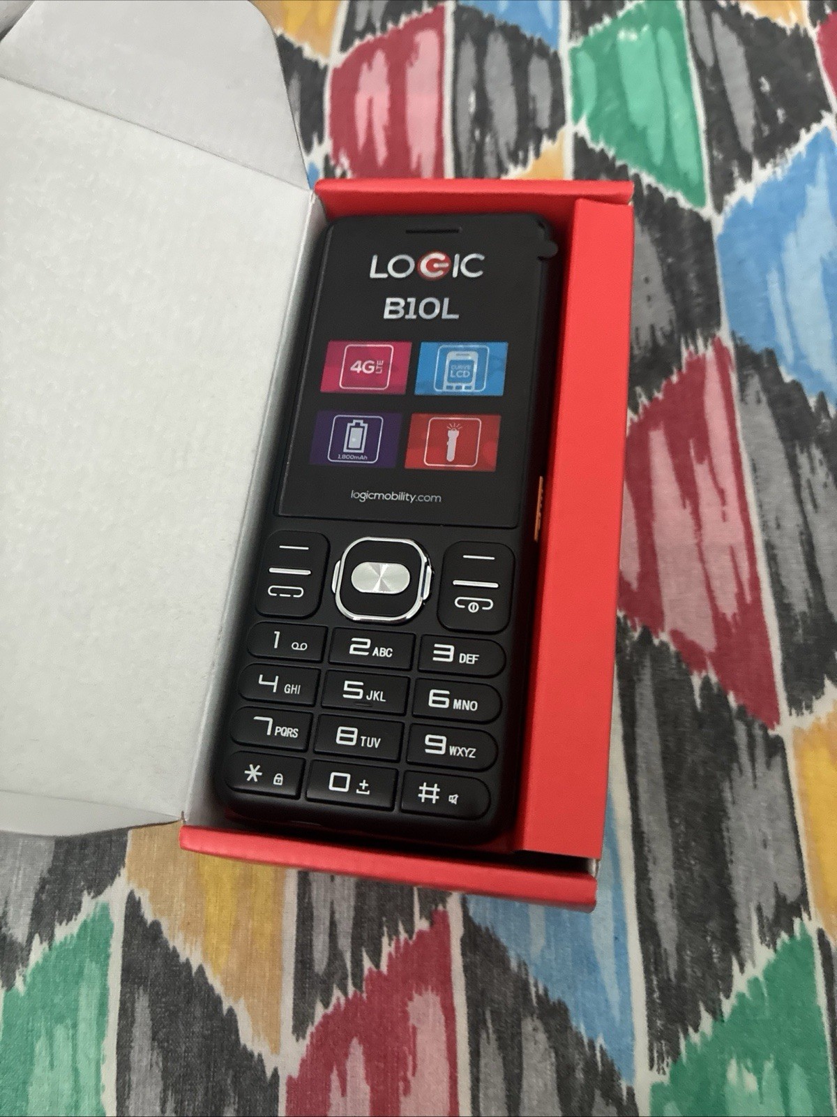 Logic B10L 4G Dual SIM Unlocked Cell Phone No Service Parts Repair AS-IS