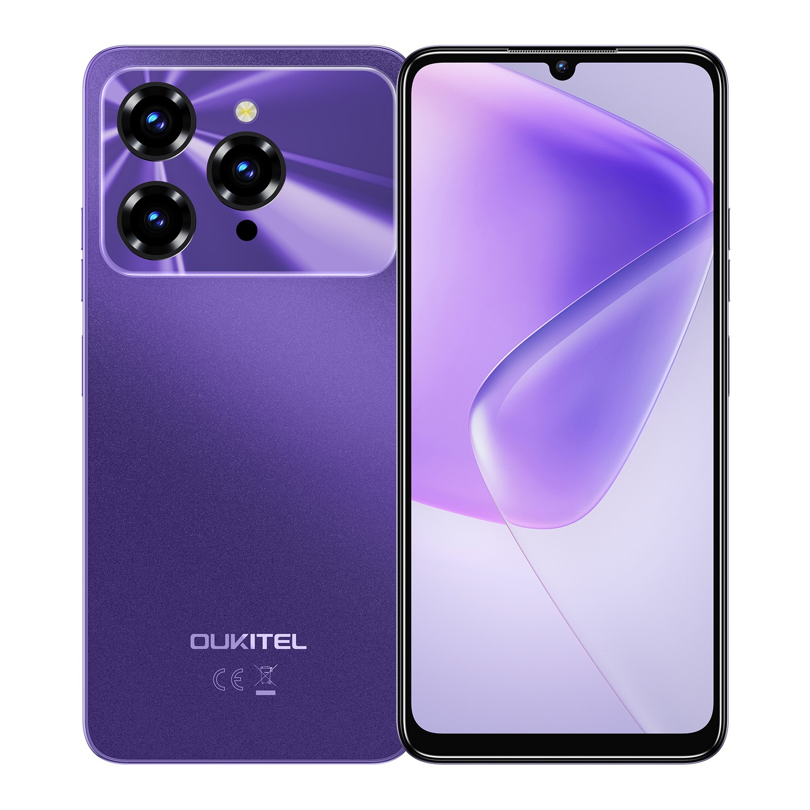 OUKITEL C6 Smartphone 12GB+512GB 5150mAh Dual SIM 6.8″ Android 15 GPS