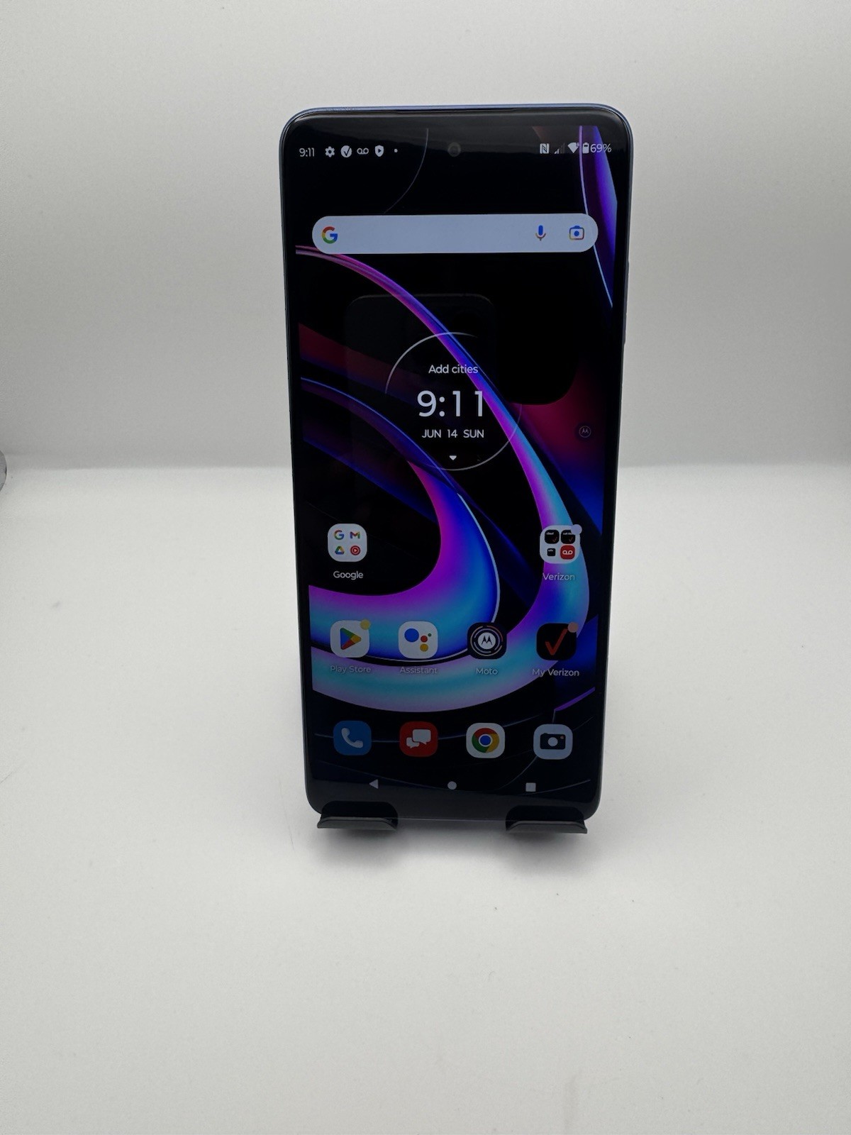 Motorola Edge 5G UW 2021 (XT2141-1) 256GB (Verizon) – Nebula Blue – Very Good