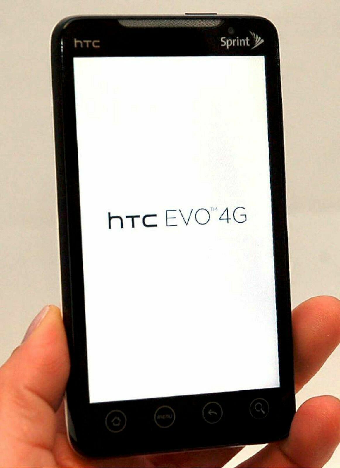HTC EVO 4G Sprint PCS BLACK Google Android Smartphone Bluetooth PC36100 Grade C