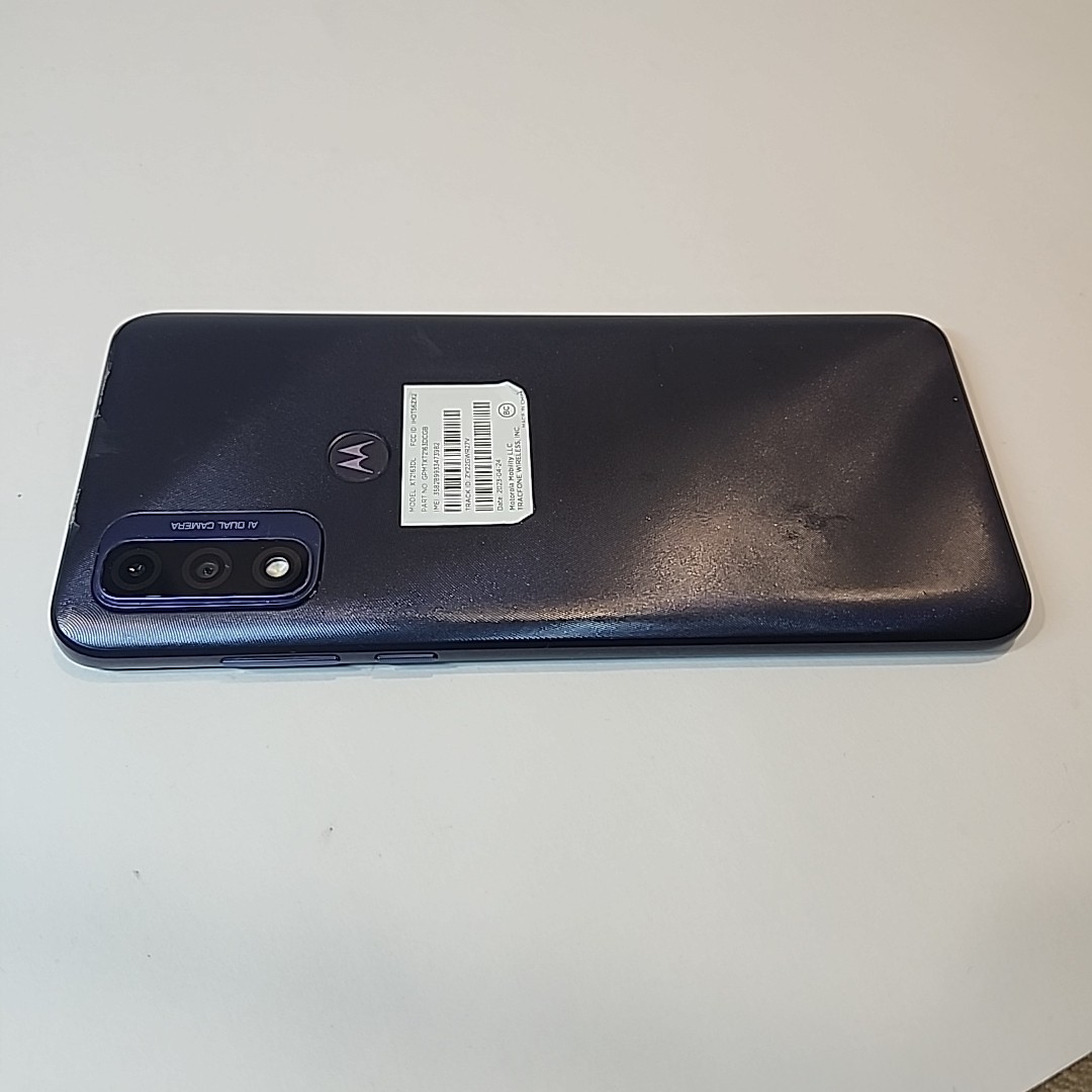 LOCKED Motorola Moto G Pure 32GB 6.5 Inches XT2163DL Blue (TracFone) For PARTS