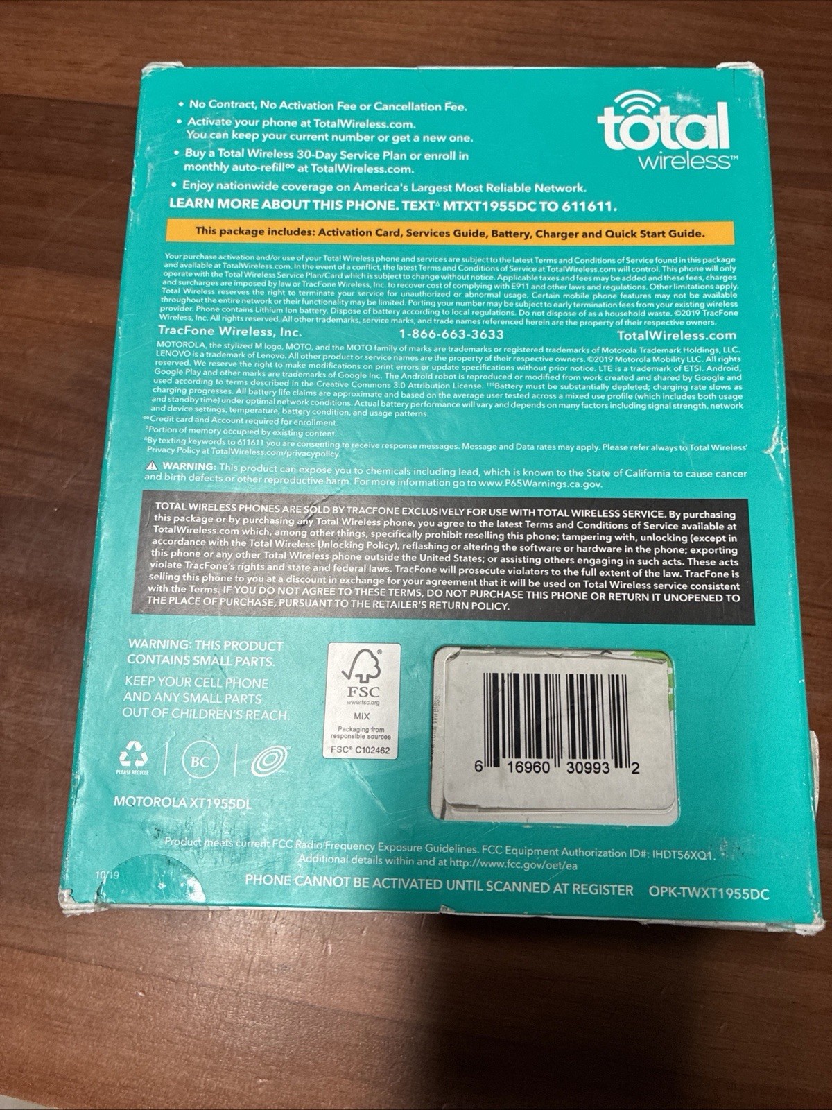 Total Wireless Moto g7 Optimo Max