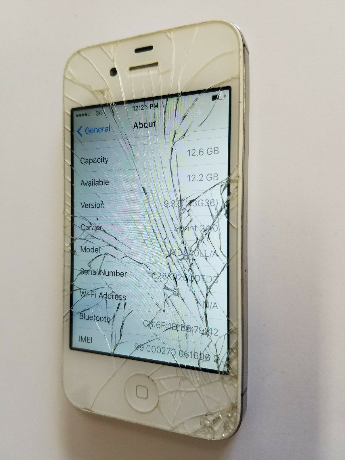 Apple iPhone 4s 16GB Verizon A1387 CDMA GSM Pageplus Smartphone Cellphone