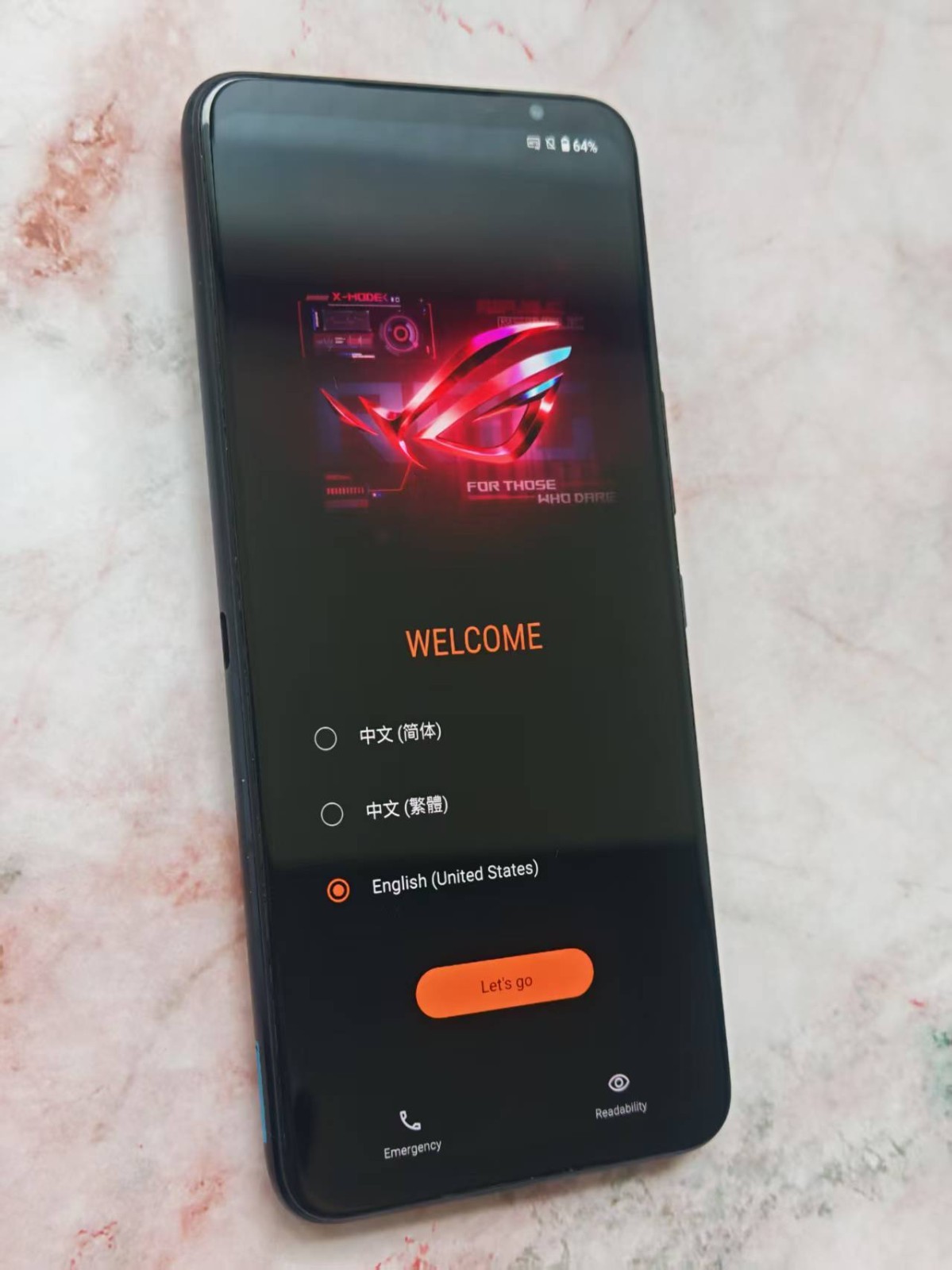 Asus ROG Phone 6 (Unlocked) 5G 256/512 GB Gaming phone Phantom Black OPEN BOX