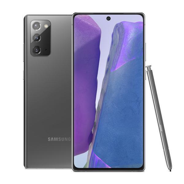 Samsung Galaxy Note20 5G SM-N981U1 Unlocked 128GB Mystic Gray C Light Burn