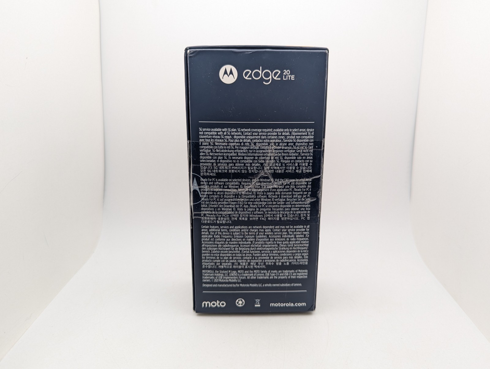 Motorola Edge 20 Lite XT2139-1 128GB | Electric Graphite | GSM UNLOCKED