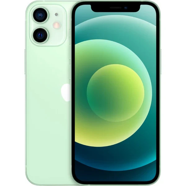 Apple iPhone 12 Mini 5.4″ A2176 128GB Green (Unlocked) – Very Good (New Battery)