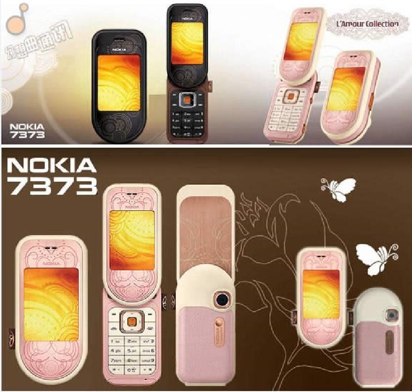 Nokia 7373 Mobile Phone Bluetooth 2MP 2G GSM Camera 2.0″ FM Music Cell phone