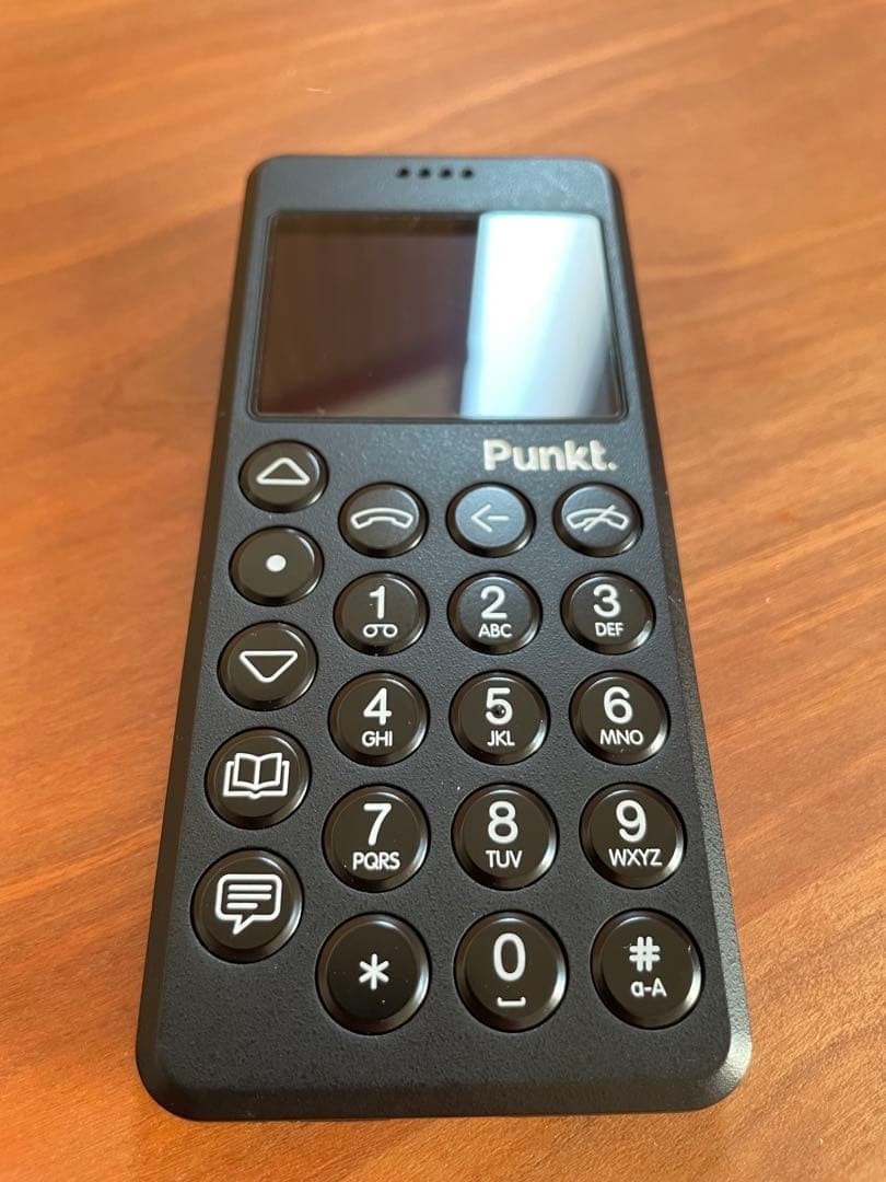 Punkt MP02A 2022 Black Mobile Phone Unlocked Used Japan