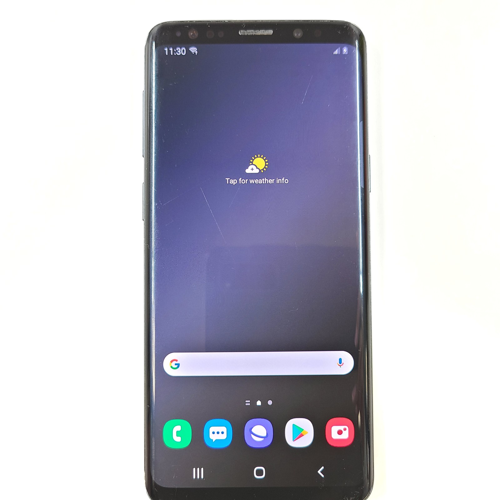 Samsung Galaxy S9 SM-G960W 64GB – 4GB RAM – Unlocked Gray Android Smartphone