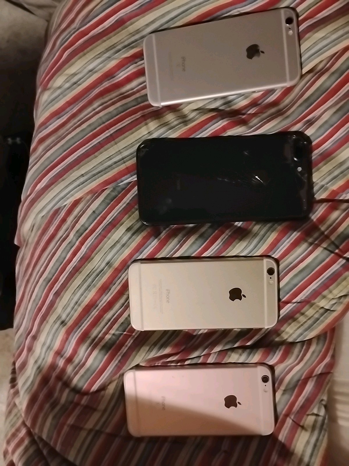 Apple iPhones Lot As Is Only. Locked Yes. Parts. 4 phones in all. $+ship