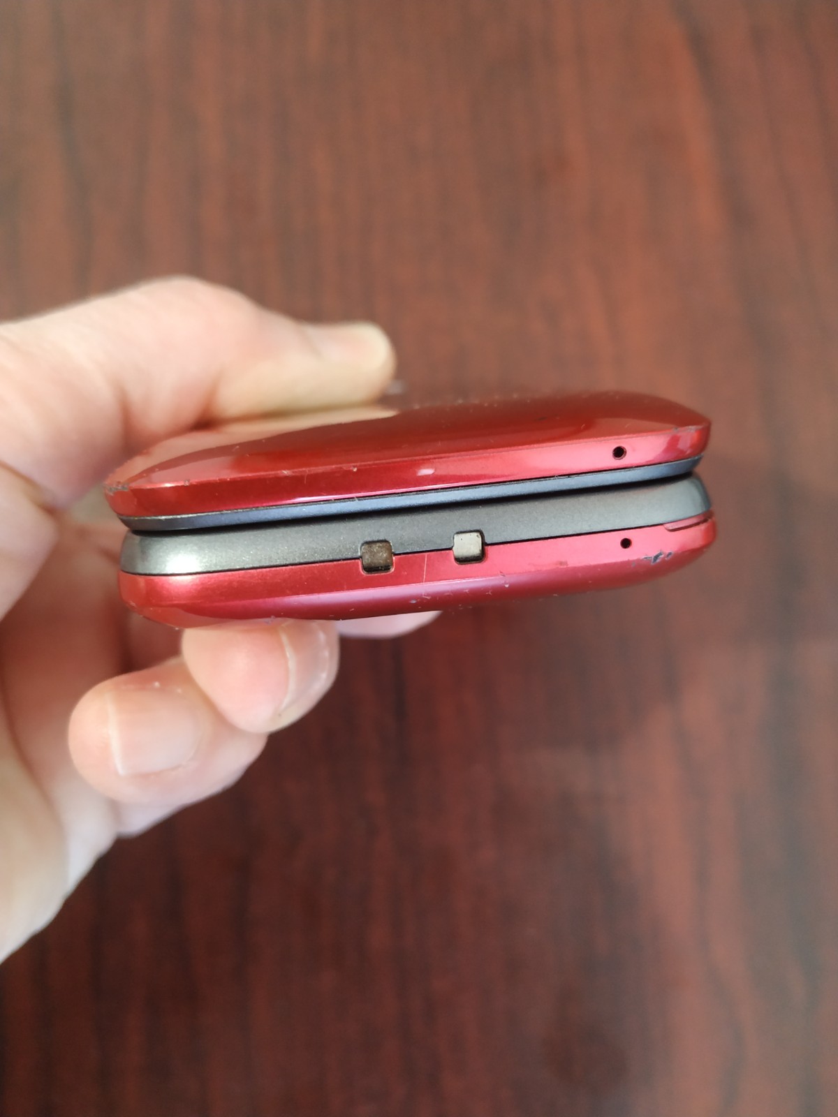 Lively Jitterbug Flip 2 Alcatel 4058P 32GB Red Works Great (Big Buttons)