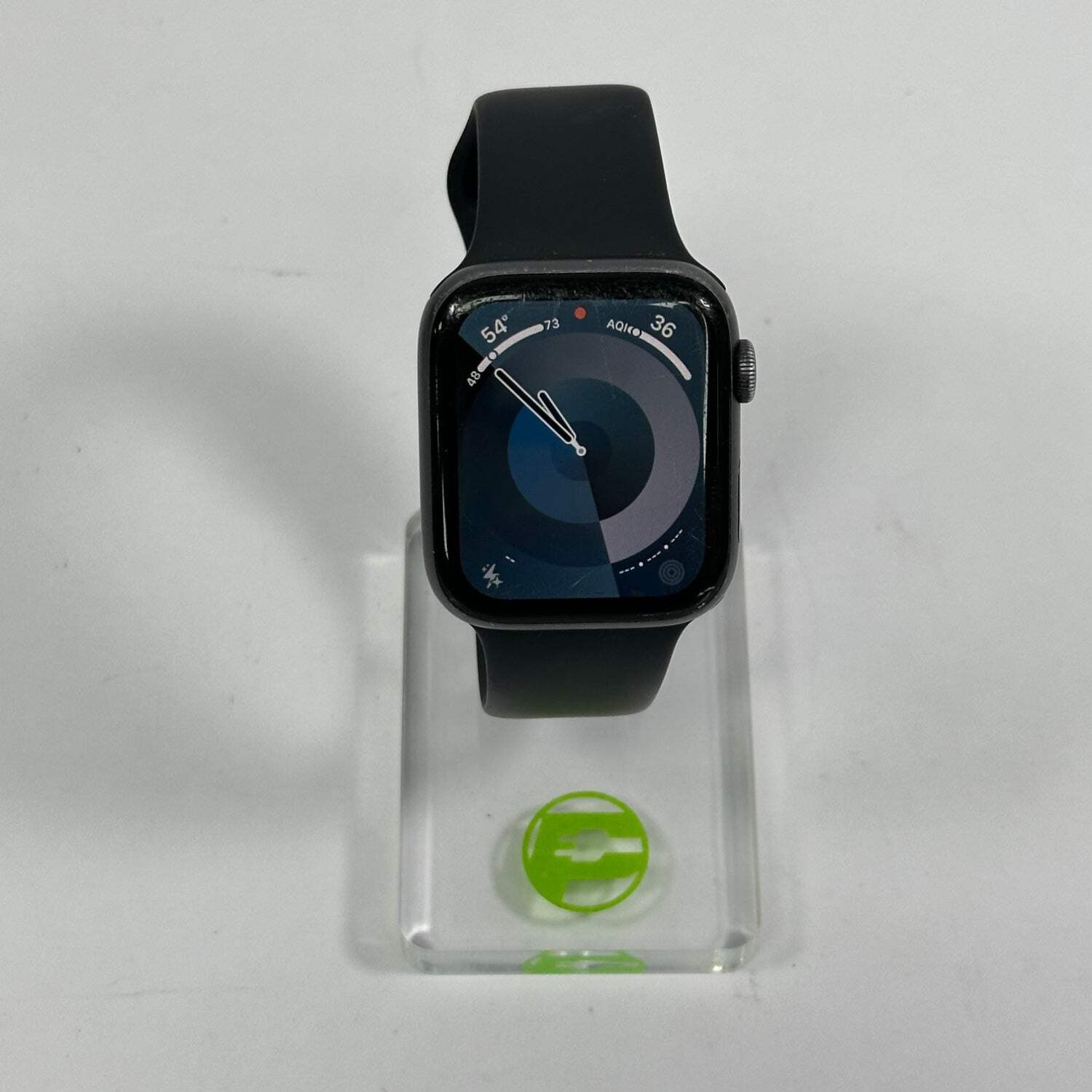 Broken GPS Only Apple Watch Series 4 44MM Aluminum Black A1976 Bad Battery