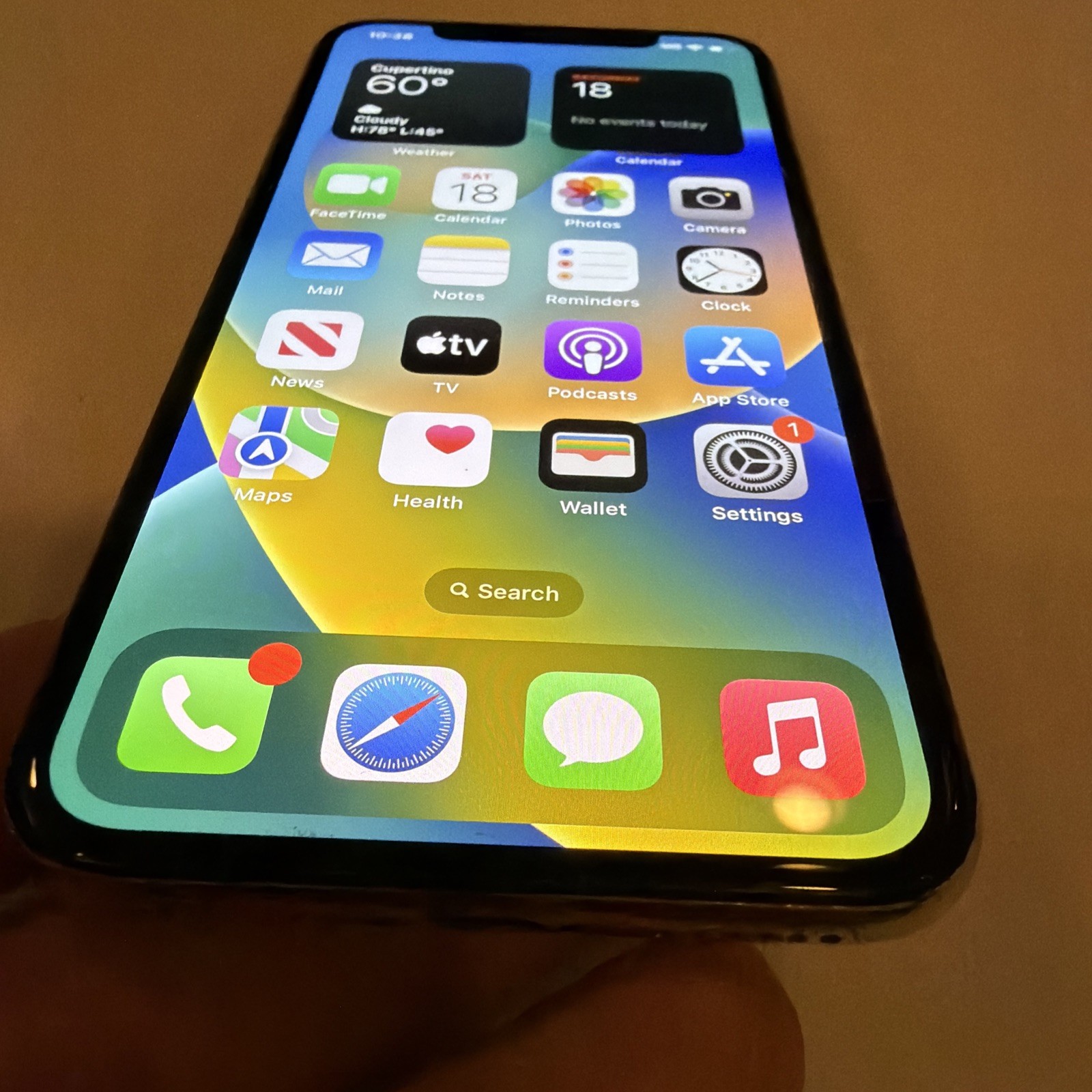 Apple iPhone X 64GB A1865 Silver (Unlocked) Smartphone