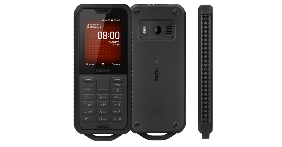 Nokia 800 Tough – 4 GB – Black (Unlocked) Brand New (No Box) –Factory unlocked