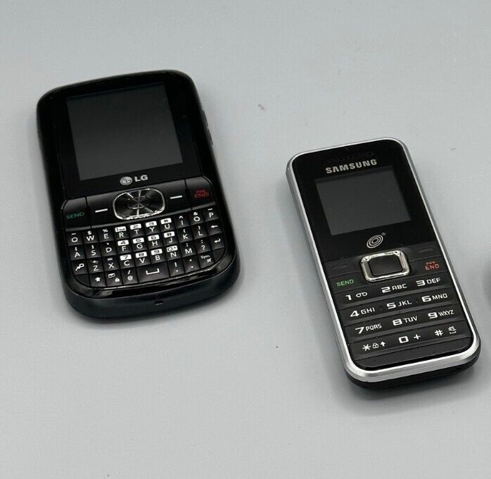 TracFone Lot (LG LG500G, Samsung SGH-S125G) PHONE ONLY
