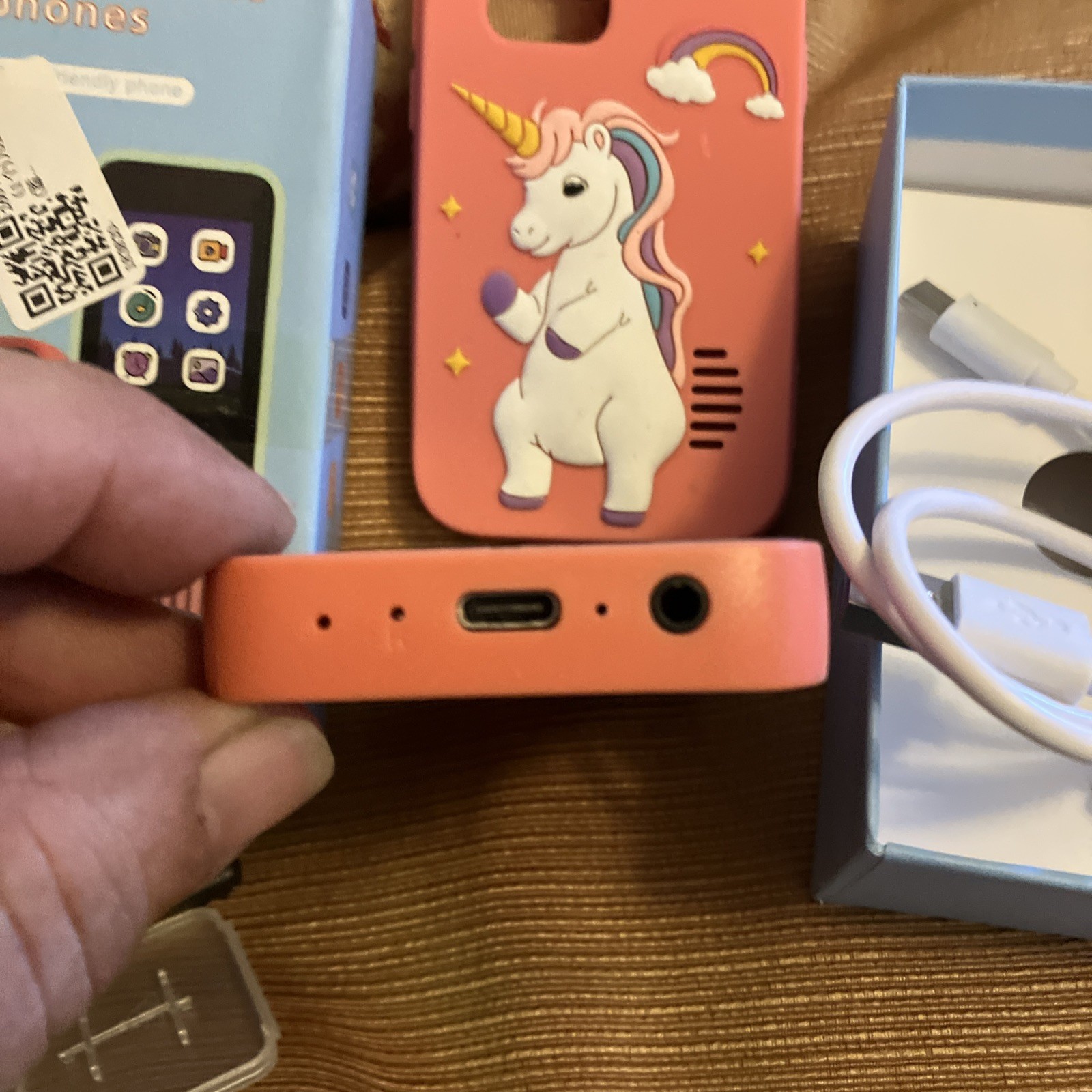 Kids Smart Phone, 4.5″x2.5″ size Kid Phones 3 up. New in Box