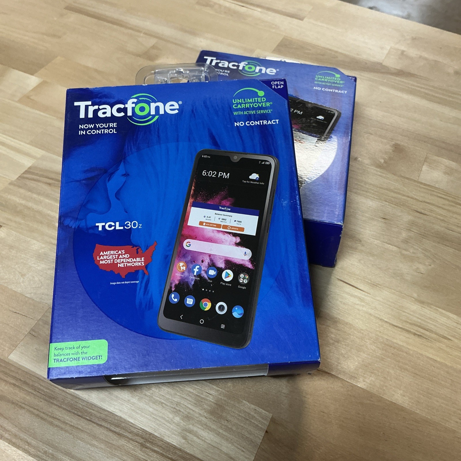 Tracfone TCL Z Smartphone Read