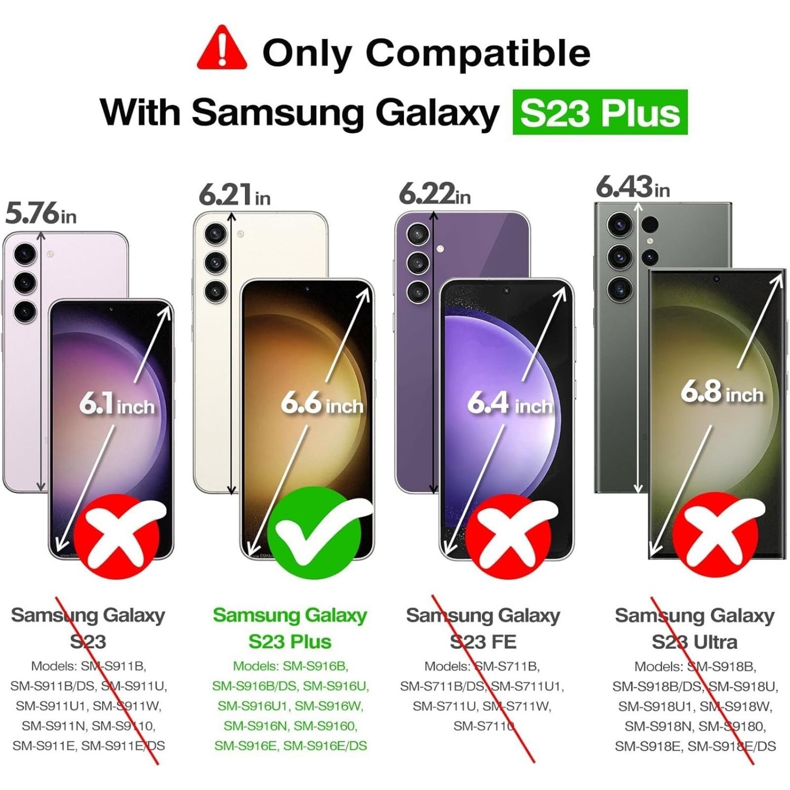 Samsung Galaxy S23 Plus Case, Slim Fit Matte Purple Soft Silicone Edge Cover