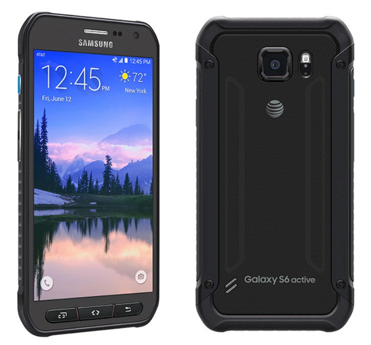 Original Samsung Galaxy S6 Active G890A 32GB AT&T Unlocked Smartphone Very Good