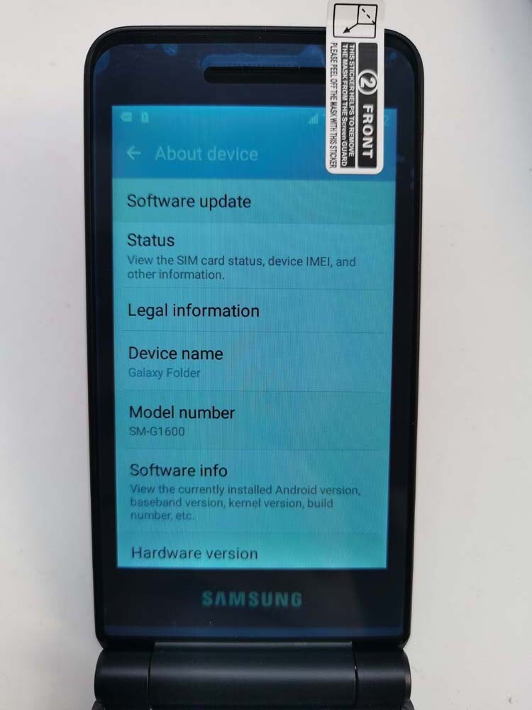 Unlocked – Samsung Galaxy Folder SM-G1600 Android Dual SIM 16GB 3.8″ Flip Phone