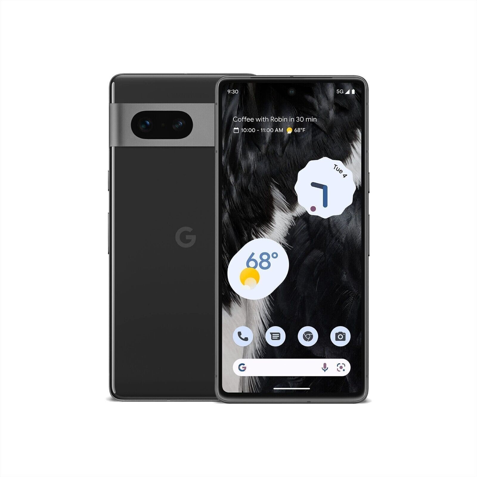 Google Pixel 7 5G GQML3 – 128GB – Obsidian Black (Unlocked) – Very Good