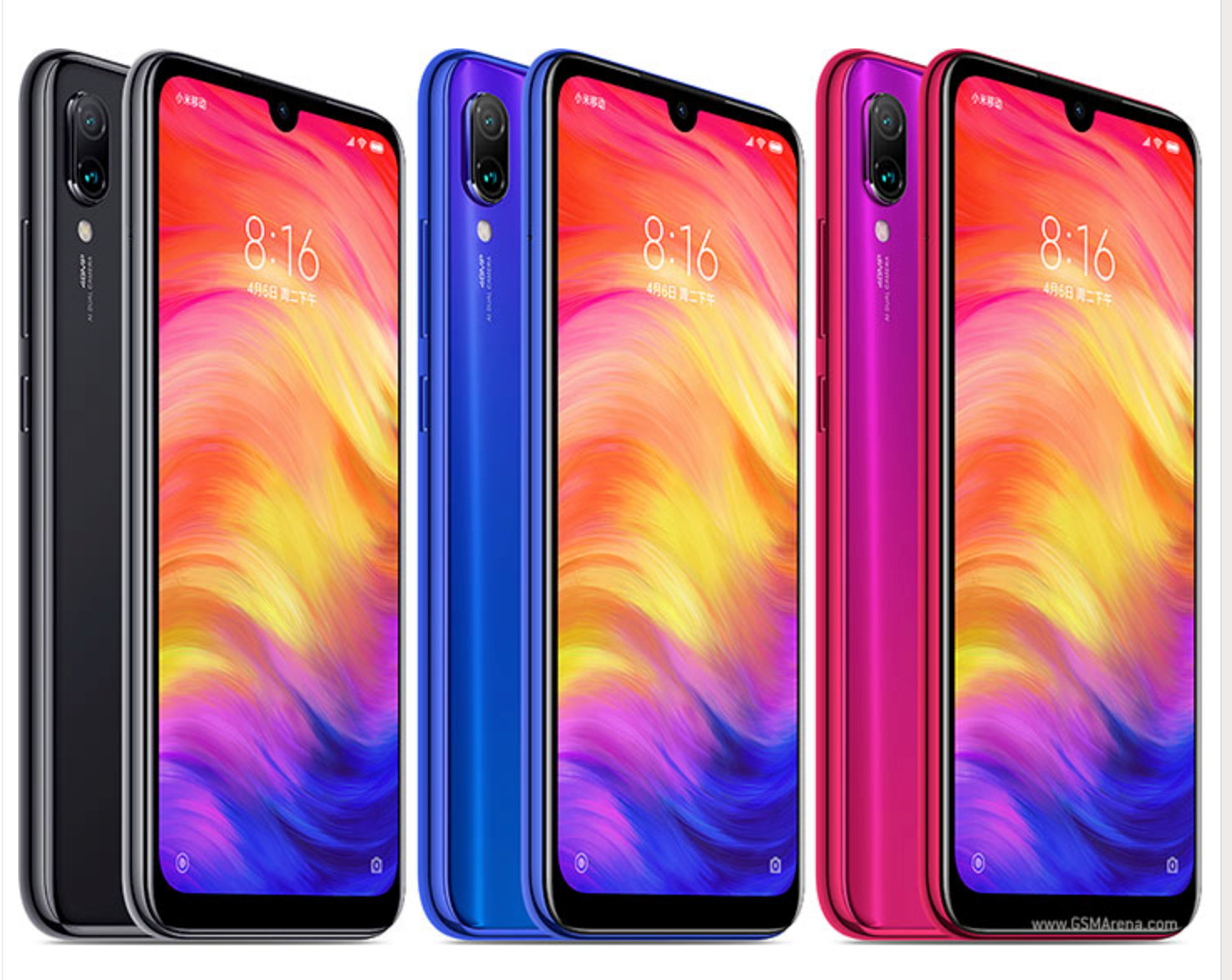 Xiaomi Redmi Note 7 4G LTE Space Black – 4GB RAM – 64GB ROM – Global Ver – NEW