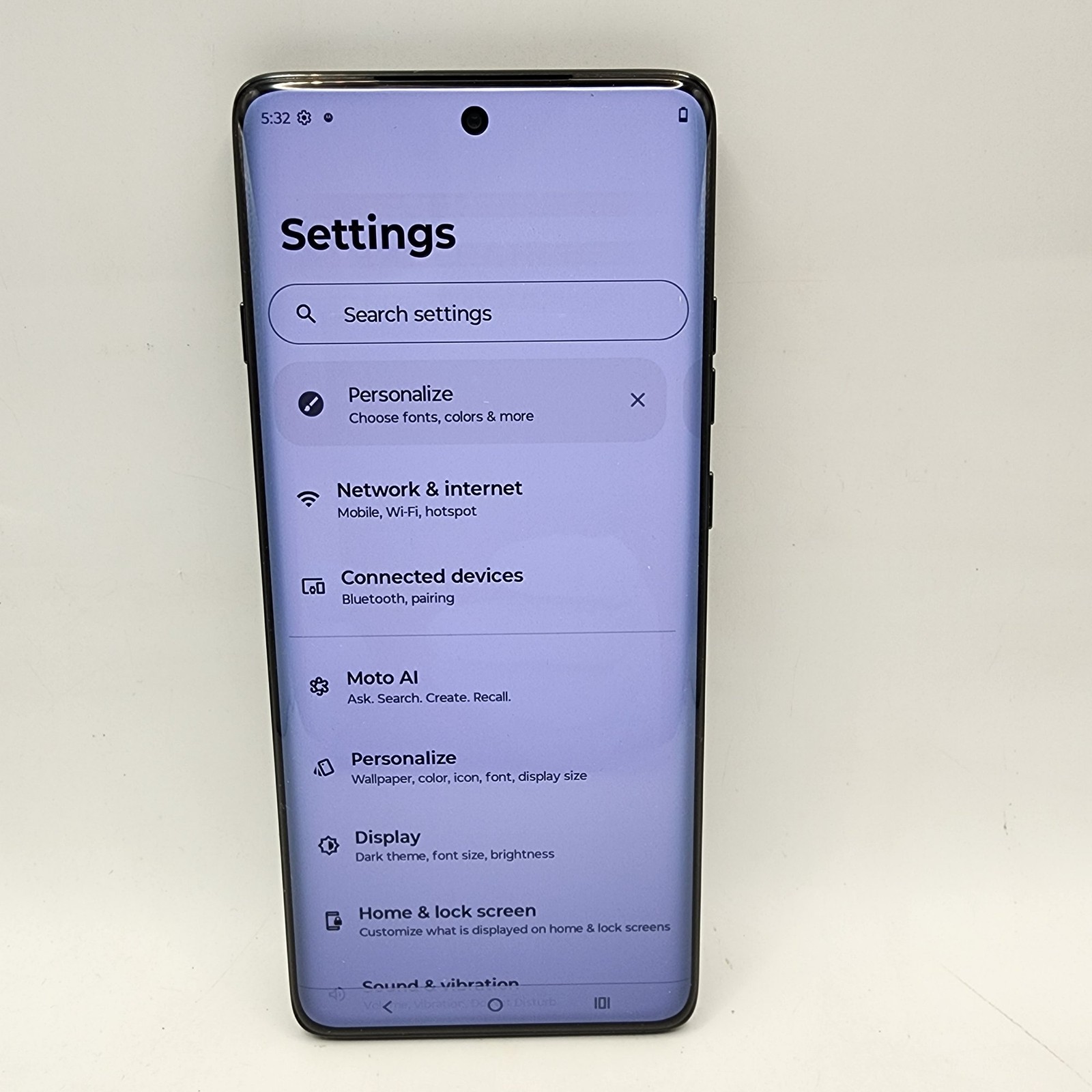 Motorola Edge 5G (2025) XT2519-1 256GB Pantone Deep Forest (Xfinity)