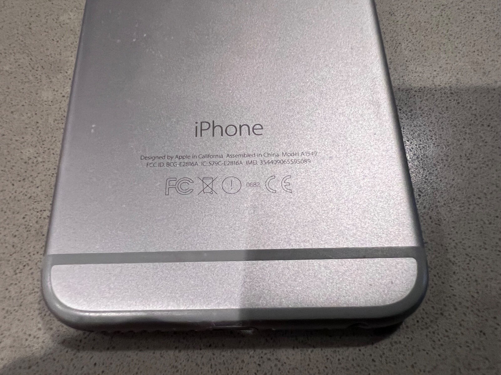 As-is Defective Apple iPhone 6 A1549 16GB – A9