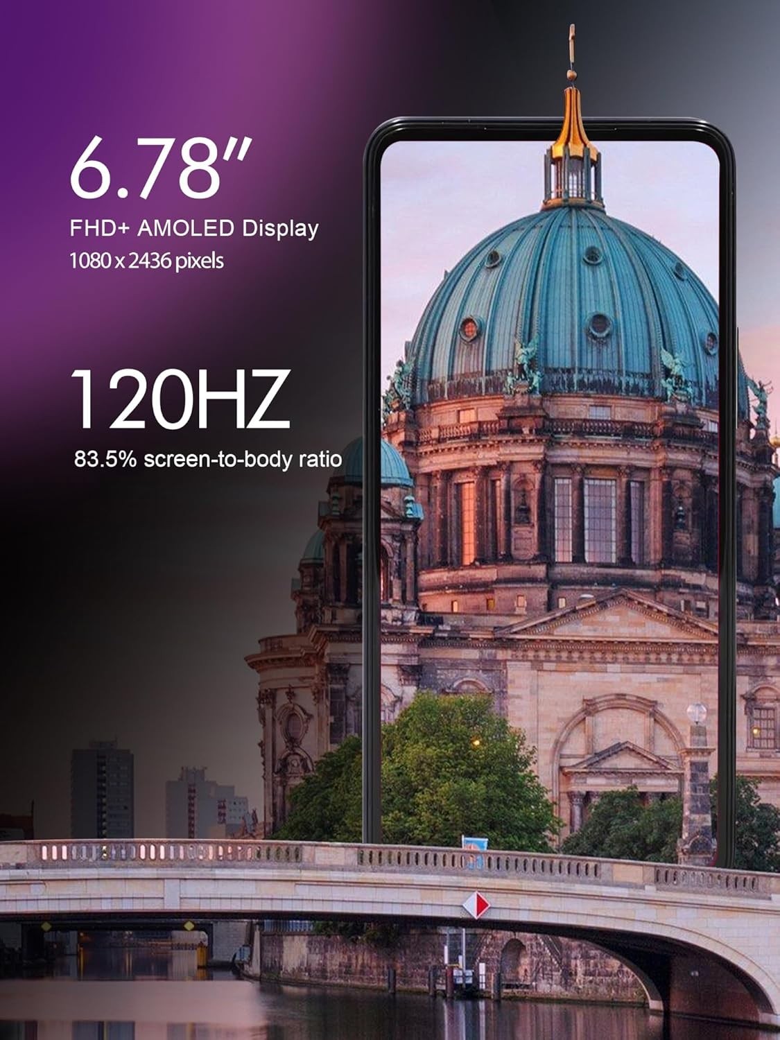 T-Mobile Revvl 7 Pro 5G 256GB GSM UNLOCKED Smartphone Azurite Blue Brand New