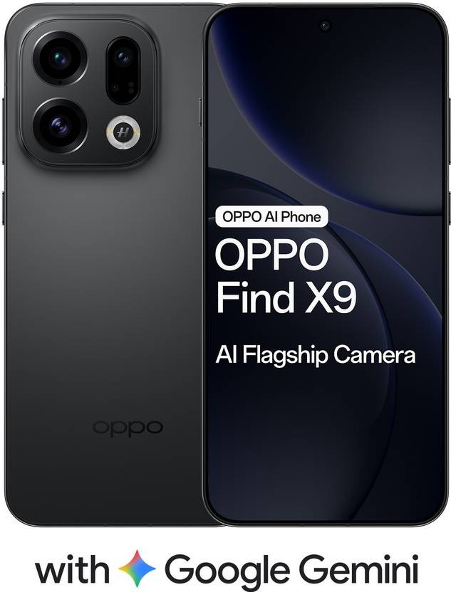 OPPO Find X9 5G – Space Black 16GB RAM 512GB –Global Version No Tariff In Usa.