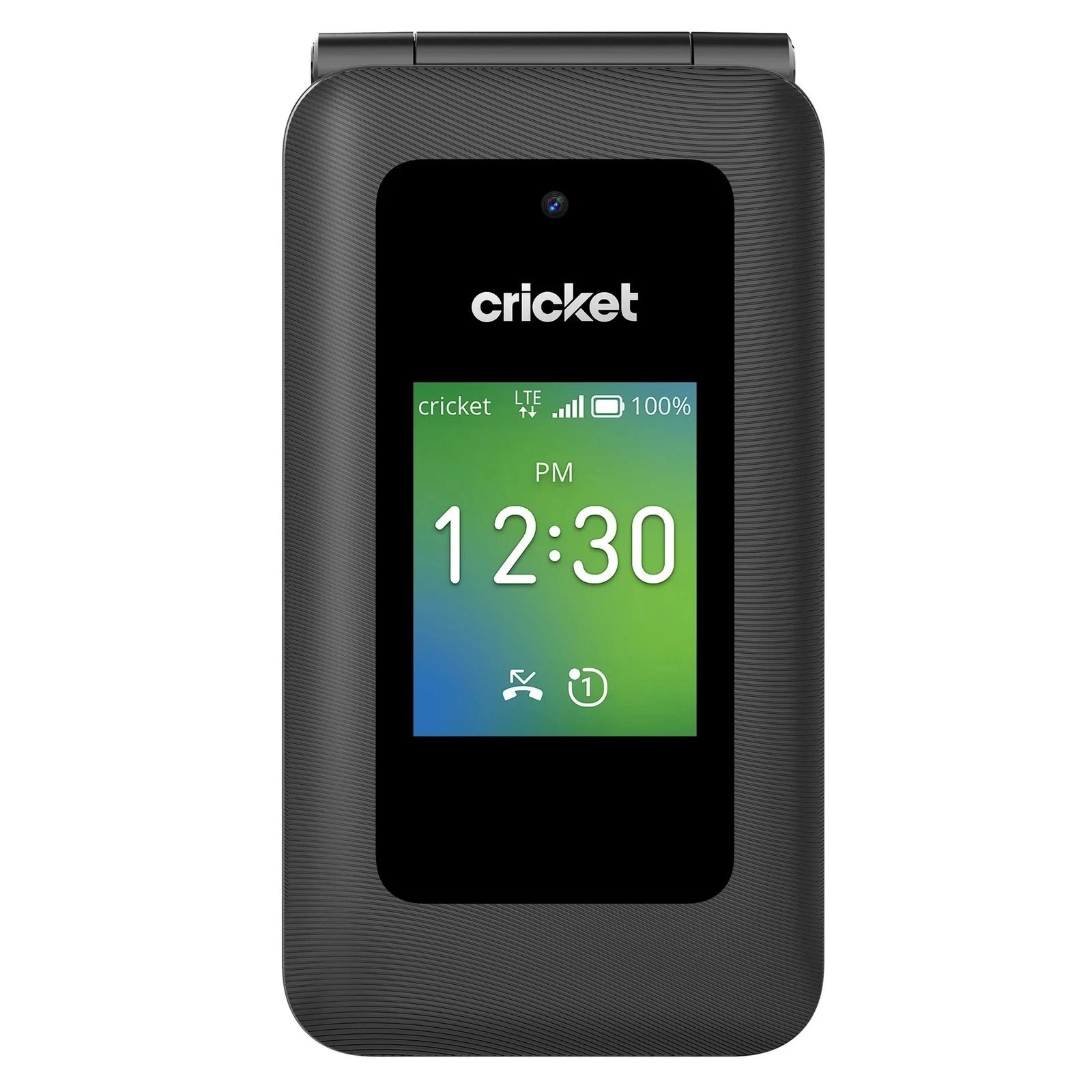 Cricket Debut Flex U1030AC Graphite Flip Phone Excellent – Cricket Locked