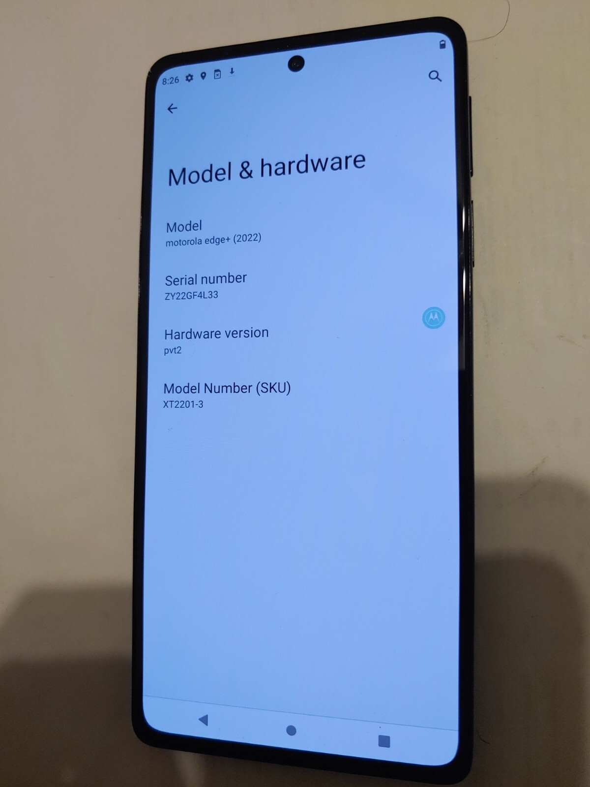 *READ* Motorola Edge Plus XT2201-3 Phone Factory Unlocked 512GB, Cosmos Blue