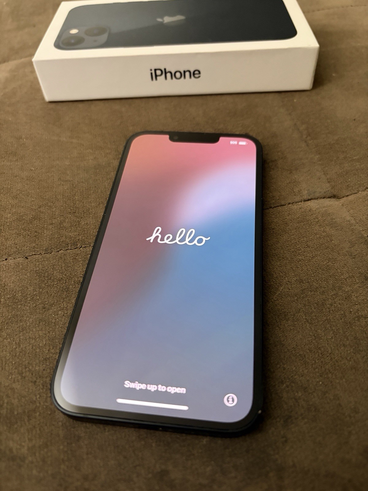 iPhone 13 128gb Midnight T-Mobile Locked – Great Condition BH 84%