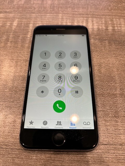 Apple iPhone 6 – 16GB – Space Gray (Verizon) A1549 (CDMA + GSM)