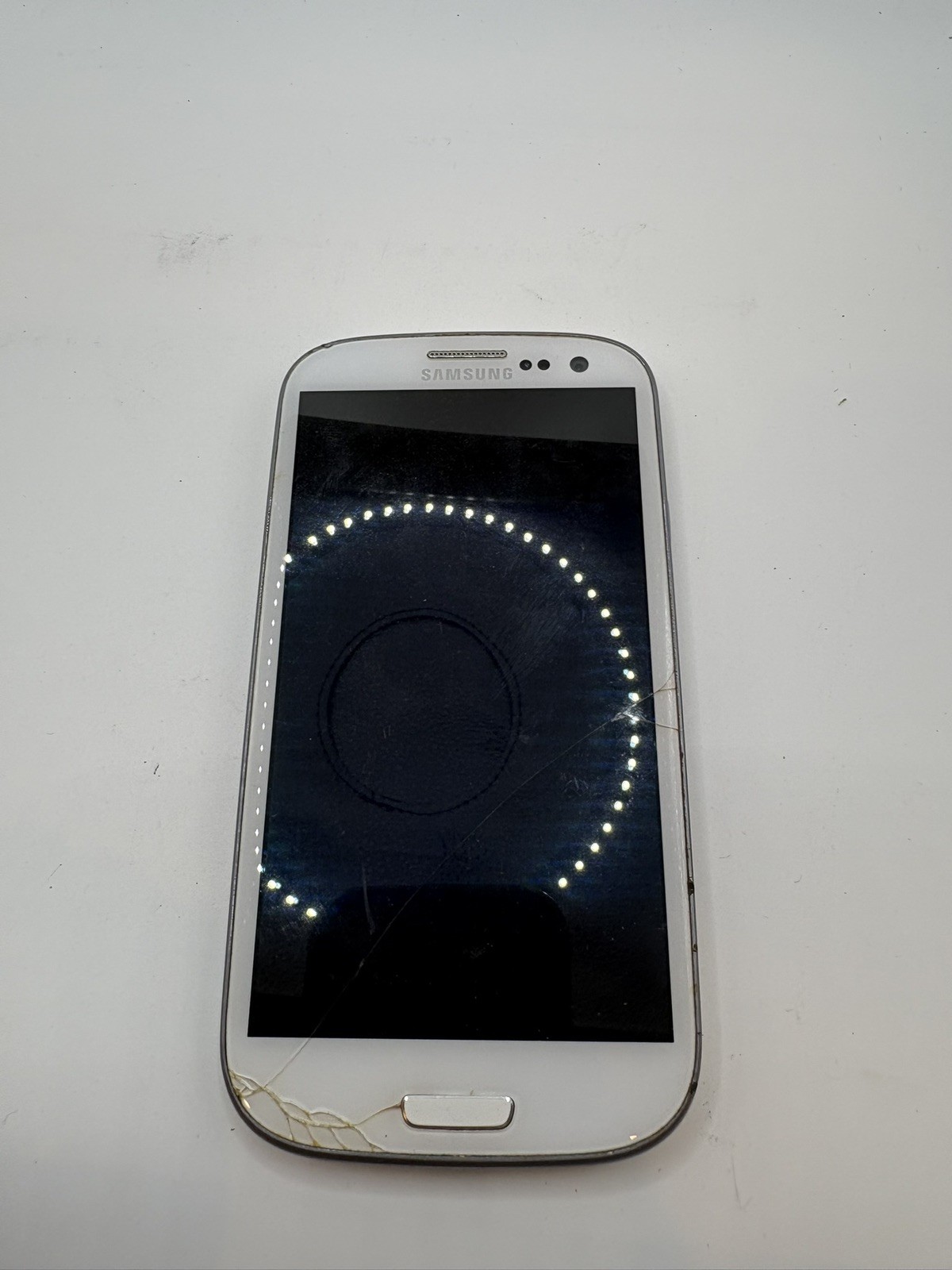 Samsung Galaxy S3 SPH-L710 Sprint White Smartphone For Parts